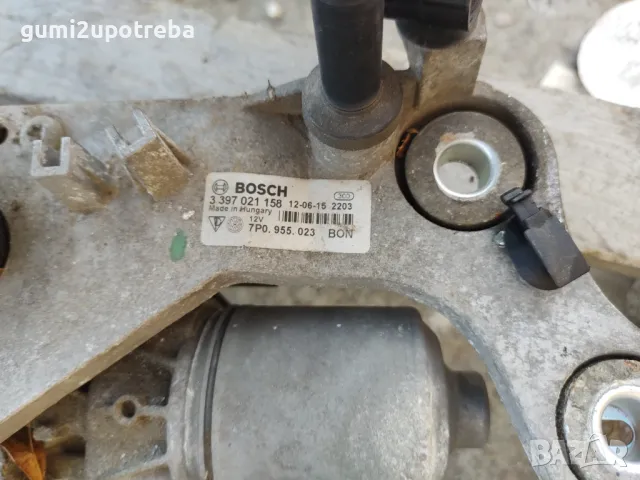 Механизъм Моторче за Чистачки Porsche Cayenne 3.0D 92A/EG22/2012, снимка 4 - Части - 47791408