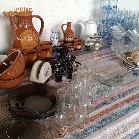 Сервизи чаши чинии керамика кристал юзчета, снимка 10 - Чаши - 50703819