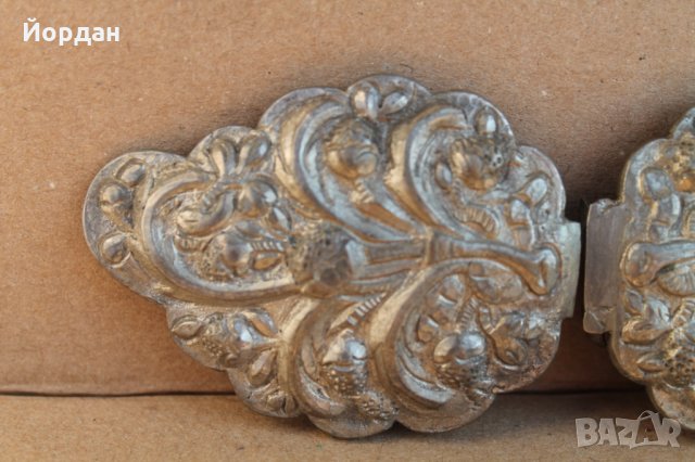 Възрожденски сребърни пафти , снимка 2 - Антикварни и старинни предмети - 34523341