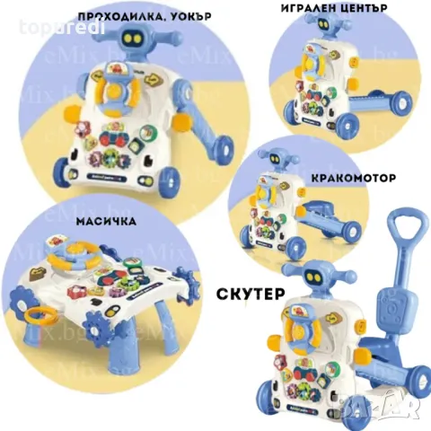 МУЛТИФУНКЦИОНАЛНА ПРОХОДИЛКА 6 В 1, снимка 9 - Други - 49558793