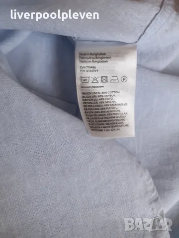 👉НОВА ленена H&M Original М, снимка 5 - Ризи - 56157885