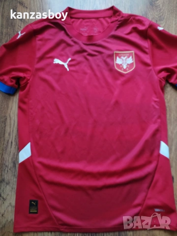 PUMA Serbia 2024 - мъжка футболна тениска КАТО НОВА С , снимка 4 - Тениски - 53839642