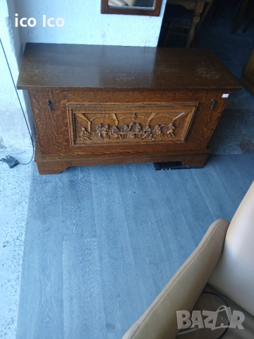 Скрин ракла падаща врата, снимка 3 - Скринове - 52771379