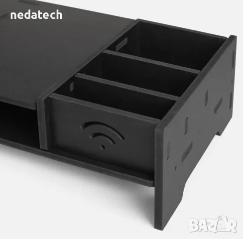 НАСТ.ПОСТАВКА ЗА КОМП.ЧРН.PVC, снимка 2 - За дома - 56211574