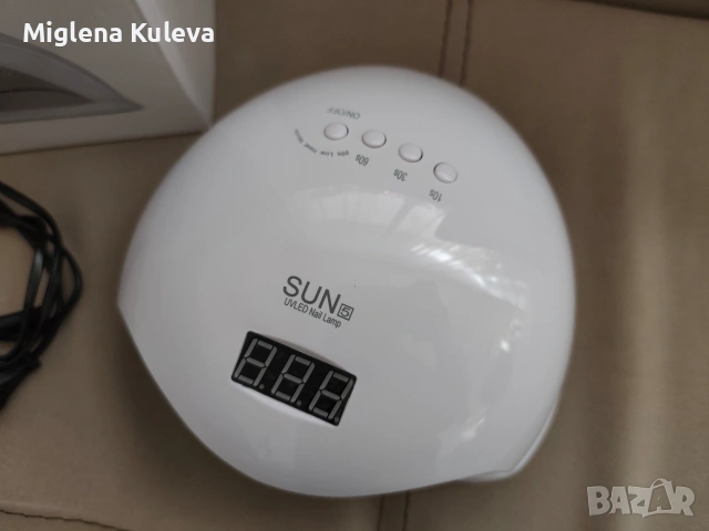 Комбинирана UV/LED Лампа за Нокти/Гел Лак/Маникюр - SUN5 48W, снимка 2 - Друга електроника - 53093717