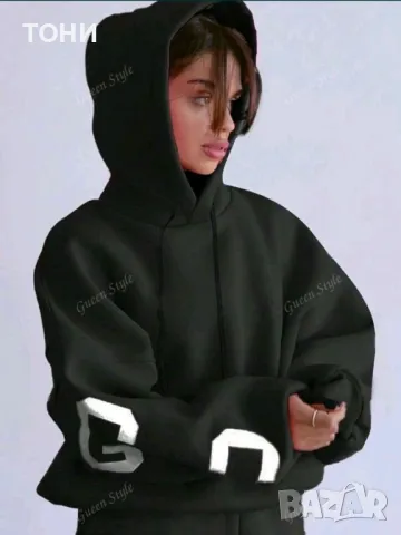 Суичър НОВ и плътен, снимка 2 - Суичъри - 49793578