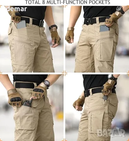 CARWORNIC Мъжки Панталони за катерене, снимка 6 - Панталони - 49811454