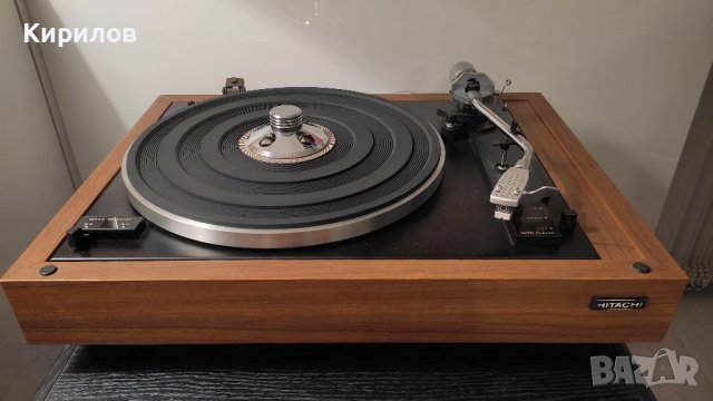 HITACHI PS-10 белт драйв аудиофилски грамофон, снимка 14 - Грамофони - 40939555