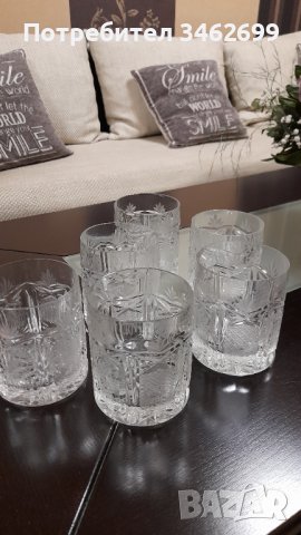 Кристални чаши за  уиски 