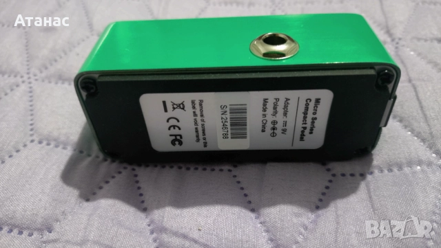 Ефект за китара - Mooer Green Mile Overdrive, снимка 3 - Китари - 52660265