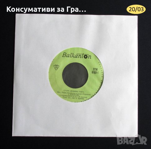7" Single НЕМСКИ Калъфи, Пликове и Oблекла за Малки Сингъл Грамофонни Плочи, снимка 5 - Samsung - 36305064