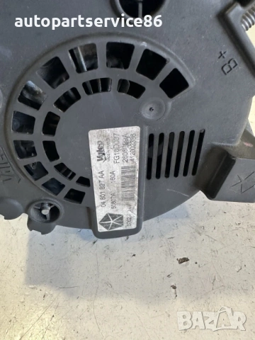 Алтернатор 160AH за Jeep Compass 2.2 CRD (2011) 04801827AA, снимка 3 - Части - 53593004