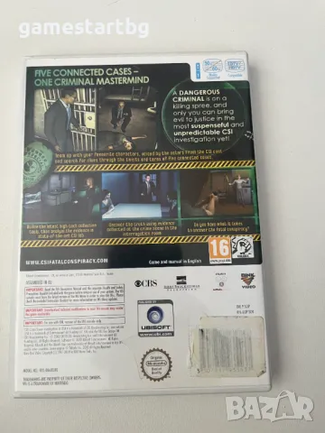 CSI: Fatal Conspiracy за Wii , снимка 2 - Игри за Nintendo - 49338985