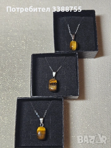 Ръчно изрботени сребърни колиета с естествени камъни, снимка 9 - Колиета, медальони, синджири - 53644827