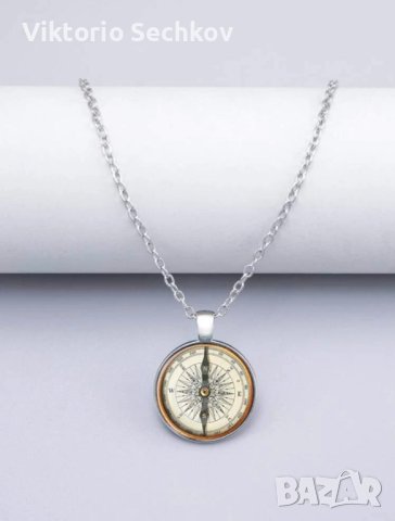 Гердан - компас , снимка 4 - Колиета, медальони, синджири - 41456017