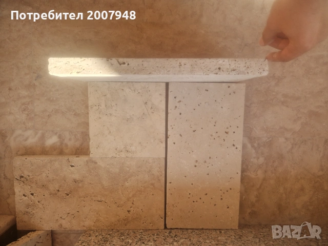 ПРОМОЦИЯ Травертин 3 см - 24 Евро кв.м с ДДС. 40х20 и 20/20 за външна настилка, снимка 9 - Облицовки - 40636963