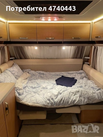 Knaus Sport 650 -  Изграден навес намиращ се на къмпинг Каваци на 40м от плажа, снимка 8 - Каравани и кемпери - 53536521