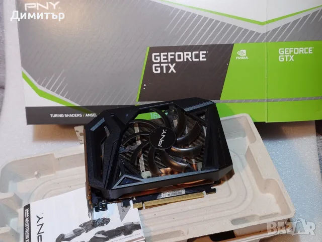 Видео карта GPU Palit GeForce GTX 1660Ti StormX 6GB GDDR6