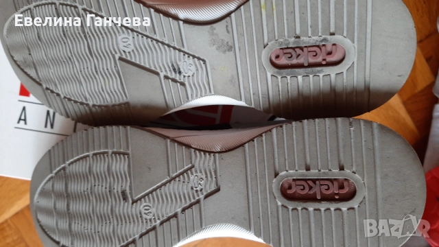 Дамски сникърси Rieker, снимка 6 - Маратонки - 51764237