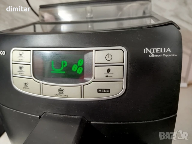 Кафе автомат Saeco Intelia one Touch Cappuccino, снимка 4 - Бебешки обувки - 51234253