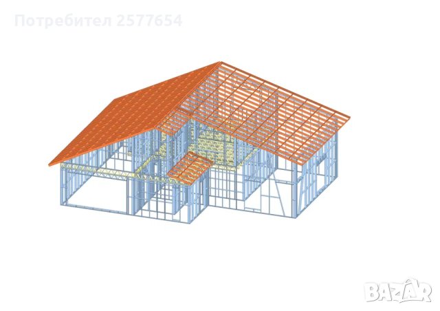Къща,Бунгало,Преместваема къща,Сглобяеми къщи,Модулни,Жилищни-270.33м²