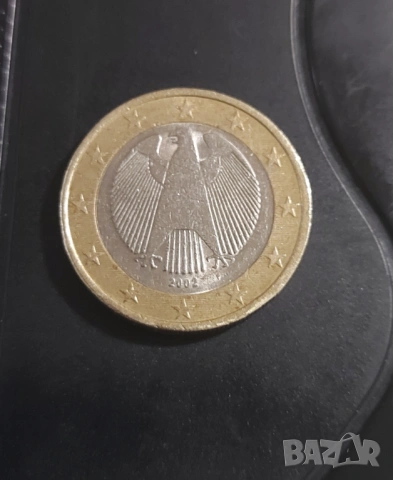 Монета 1 евро Германия 2002г
