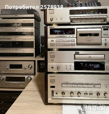 Сет на SONY TA-F 707 ES + CDP-X 505 ES + TC-K 808 ES + ST-S 707 ES В ТОП СЪСТОЯНИЕ !, снимка 6 - Аудиосистеми - 55957401
