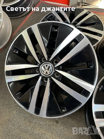 Джанти 17 Цола 5х112 VW Golf 6 7 Touaran Caddy T Roc Skoda Octavia Audi A3, снимка 3 - Гуми и джанти - 53647414