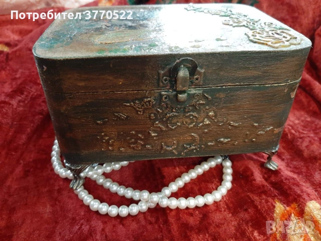 Кутии за бижута в старинен стил., снимка 6 - Антикварни и старинни предмети - 52919093