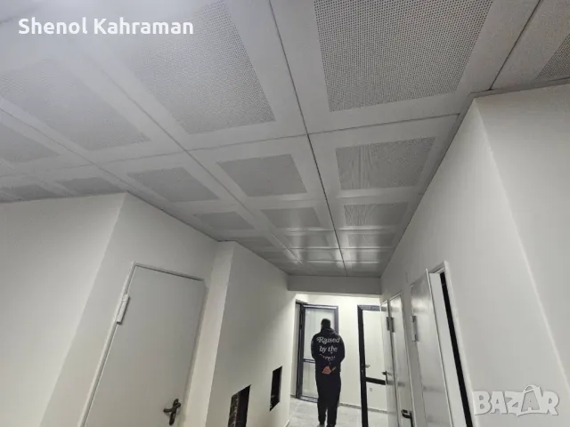 Метални Окачени(Растерни) Тавани-Клип-Ин система, снимка 7 - Строителни материали - 50255781