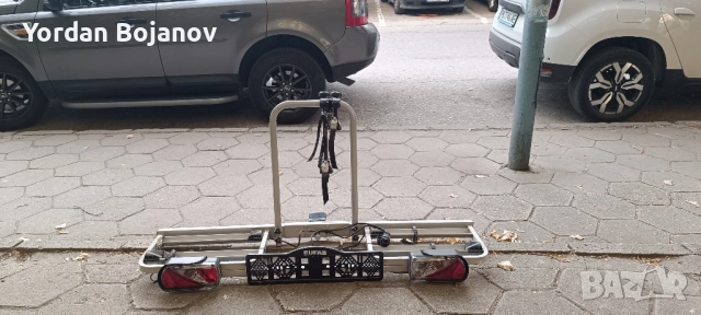 Багажник за два Велосипеда EUFAB, снимка 1