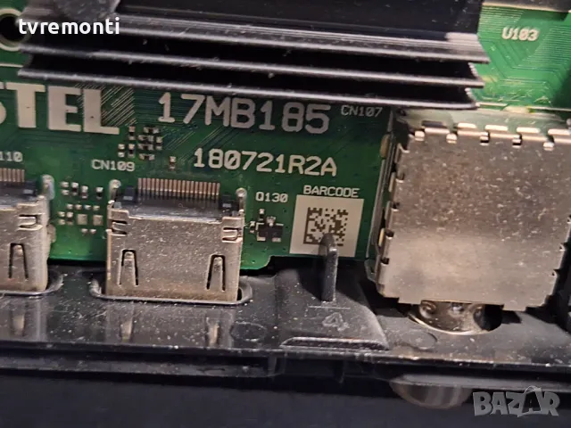 MAIN BOARD ,17MB185 от телевизор TELEFUNKEN 43UA9006 For 43Inc Display VES430QNDL-N2-N42, снимка 2 - Части и Платки - 48353300