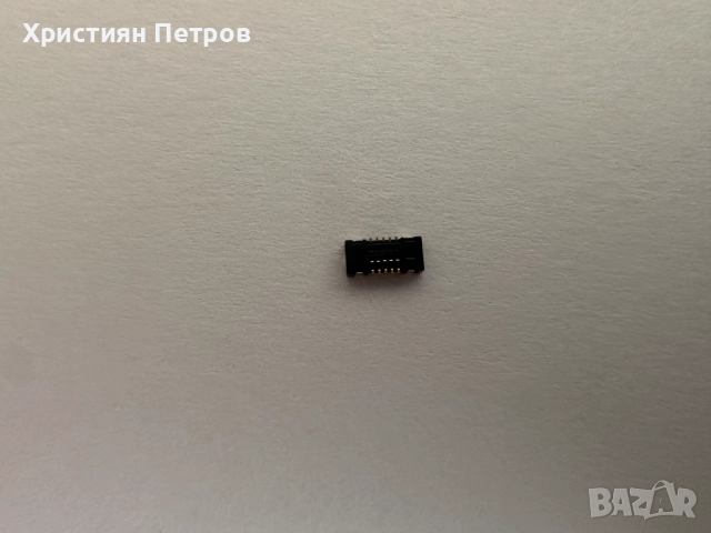 Конектор / Букса 10 pin женски на дънната платка за Samsung Galaxy A12, снимка 3 - Резервни части за телефони - 52058835