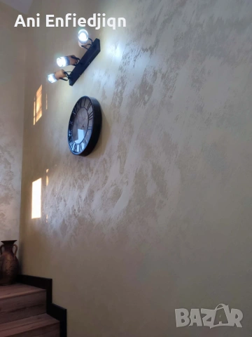 Шпакловка,боядисване и пясъчна мазилка , снимка 7 - Бои, лакове, мазилки - 53499698