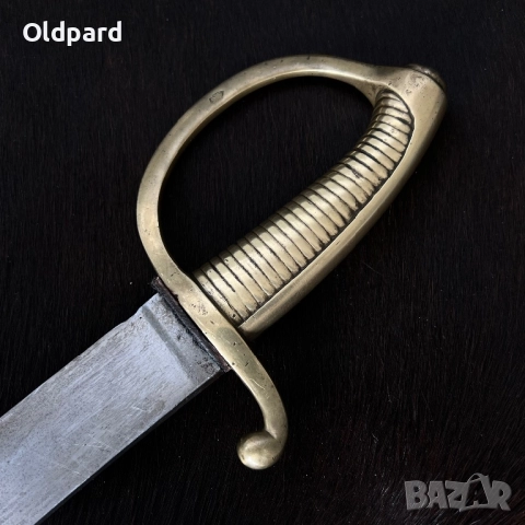 Бойна сабя (кутлас), пехотна, модел от An-IX 1802 г. (1824-1830), снимка 4 - Антикварни и старинни предмети - 51905018