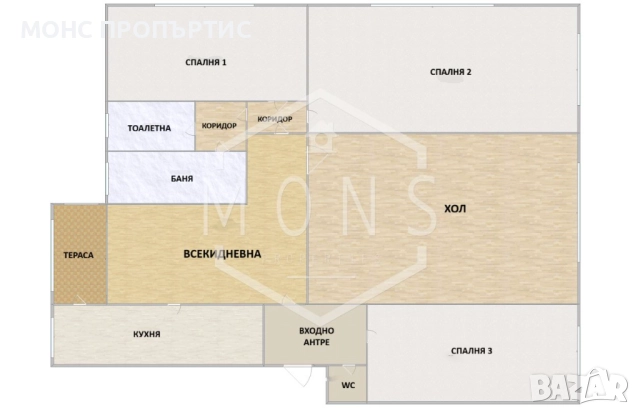 Просторен многостаен апартамент в централната част на гр. Севлиево., снимка 15 - Апартаменти - 52524261