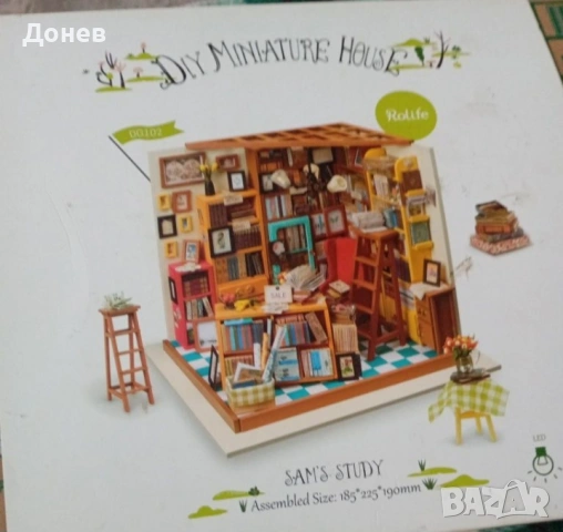 3D пъзел Robo Time - Библиотеката на Сам, снимка 5 - Пъзели - 53134019