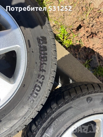 Джанти с летни гуми, снимка 2 - Гуми и джанти - 53770976