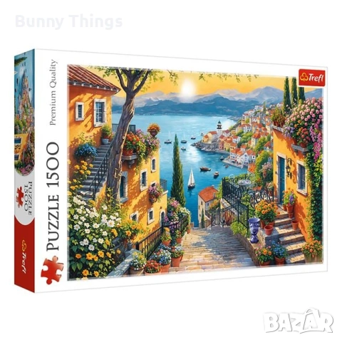 Пъзел Manarola Cinque Terre (1500 части) – Trefl/ Различни видове, снимка 4 - Пъзели - 53416886