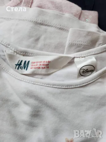 Лот блузи за момиче Анна и Елза, леденото кралство 122- 128, снимка 3 - Детски Блузи и туники - 47670076