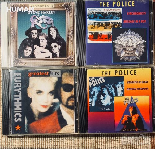 The Police - Cockney Rebel - Eurythmics 