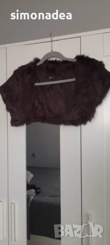 Елече късо lulumari заешка кожа , снимка 3 - Якета - 52425454