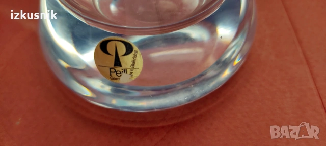 Изящна рядка ваза Peill Flamingo, снимка 3 - Антикварни и старинни предмети - 53604692