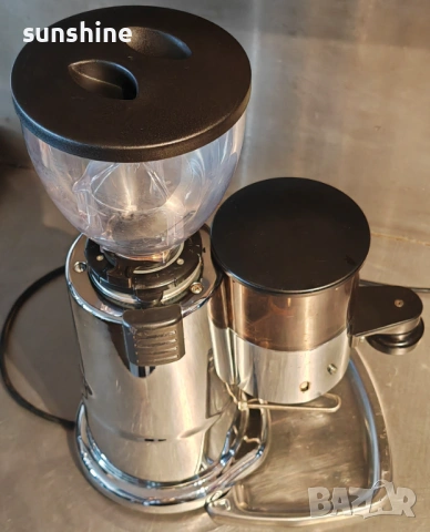 Made in ITALY * ХРОМ * Профисионална Кафемелачка Macap M4T таймер 58мм, снимка 8 - Кафемашини - 53623932