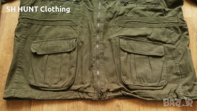 CHEVALIER Livingstone Jacket размер 2-3XL за лов риболов яке със здрава брезентова материя - 514, снимка 9 - Якета - 42692654