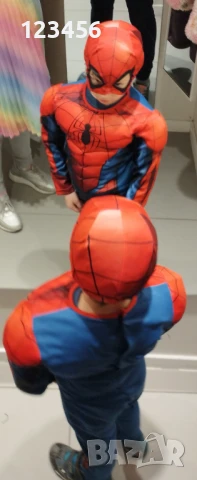 Костюм на Спайдърмен карнавален за детско парти Spiderman , снимка 2 - Детски комплекти - 50530341