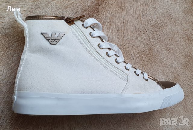 Дамски кецове Emporio Armani 37 номер, снимка 5 - Кецове - 42729820