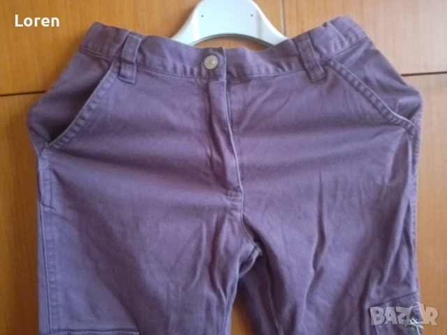 Детски лилав панталон, снимка 2 - Детски панталони и дънки - 52521462