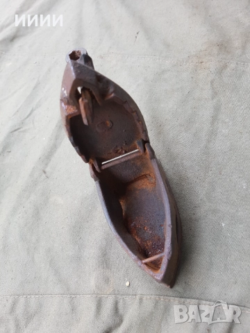 Ютия на жар с петел- малка, снимка 3 - Антикварни и старинни предмети - 52367334