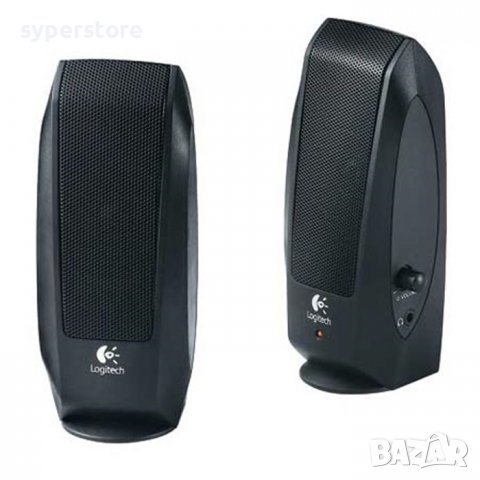 Тонколони USB Logitech S120 Black 2.3W RMS SS300824, снимка 1 - Тонколони - 39096534